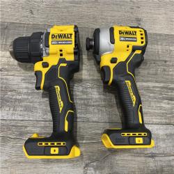 AS-IS DEWALT ATOMIC 20-Volt MAX Lithium-Ion Cordless Combo Kit