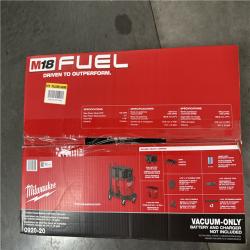 California AS-IS Milwaukee 9-Gallon Dual-Battery Wet/Dry Vacuum (Battery & Charger NOT included); Appears in Like New Condition