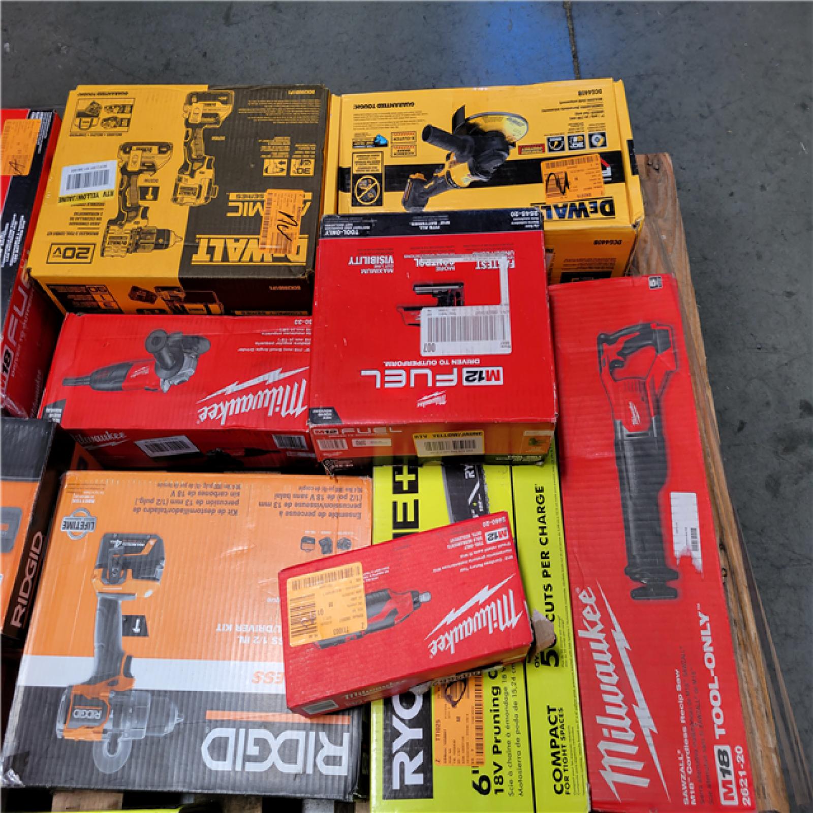 CALIFORNIA AS-IS TOOL PALLET