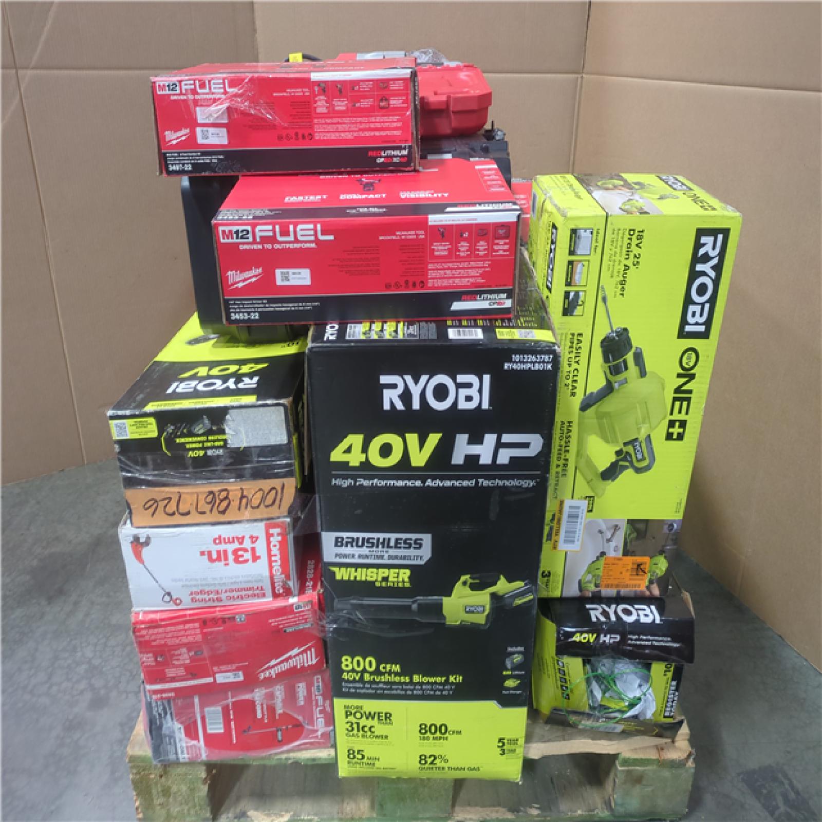 CALIFORNIA AS-IS TOOL PALLET