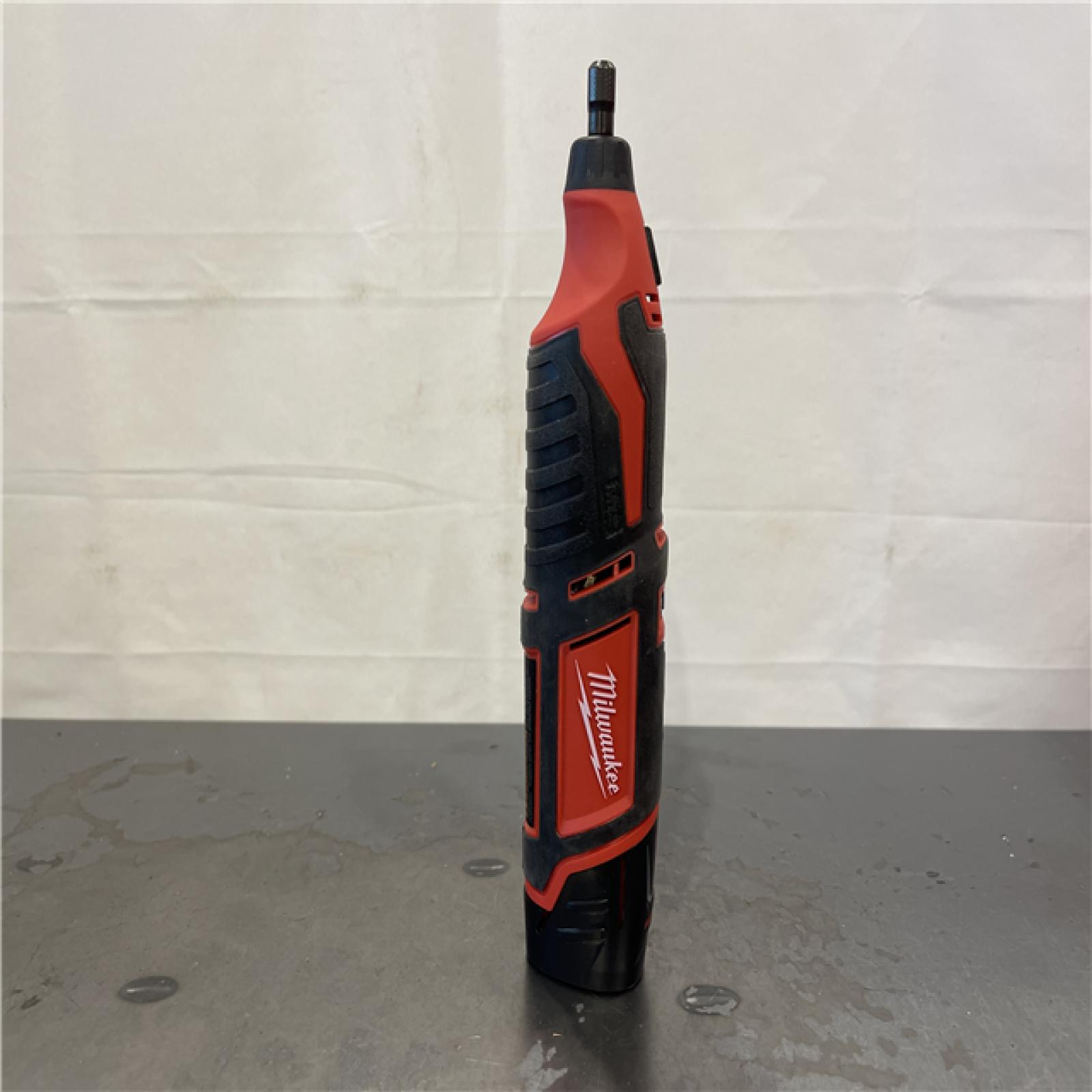 AS-IS- Milwaukee M12 12V Lithium-Ion Cordless Rotary Tool (Tool-Only)