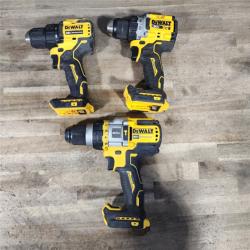 HOUSTON LOCATION - AS-IS DEWALT 3 TOOL COMBO KIT W/ (2) BATTERY & CHARGER