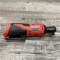 AS-IS Milwaukee 12V Lithium-Ion Cordless 3/8 in. Ratchet (Tool-Only)