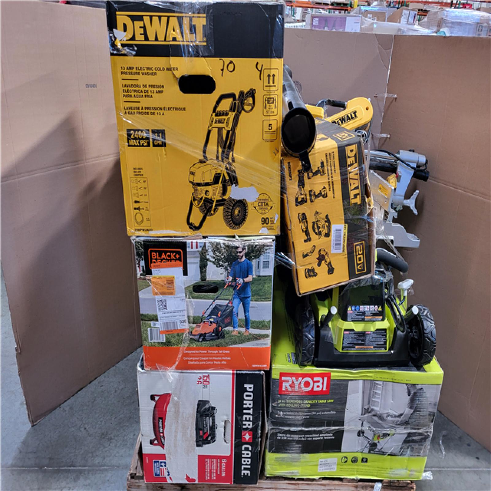 CALIFORNIA AS-IS TOOL PALLET