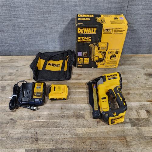 HOUSTON LOCATION - AS-IS DeWalt DCN623D1 20V MAX Atomic Compact Cordless Pin Nailer Kit