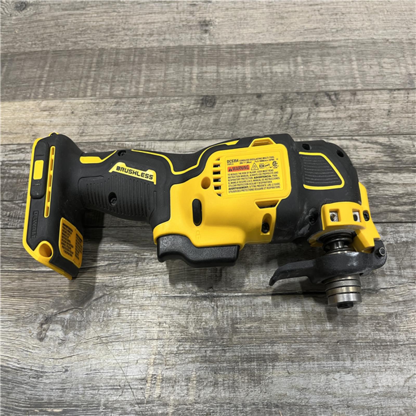 AS-IS DEWALT ATOMIC 20V MAX Cordless Brushless Oscillating Multi Tool (Tool Only)