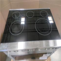 CALIFORNIA AS-IS STELLARI 36 IN. 5-BURNER ELEMENTS 6.3 CU FT. FREESTANDING ELECTRIC RANGE