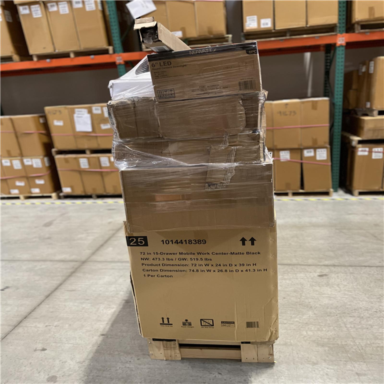 DALLAS LOCATION- AS-IS HOME IMPROVEMENT PALLET