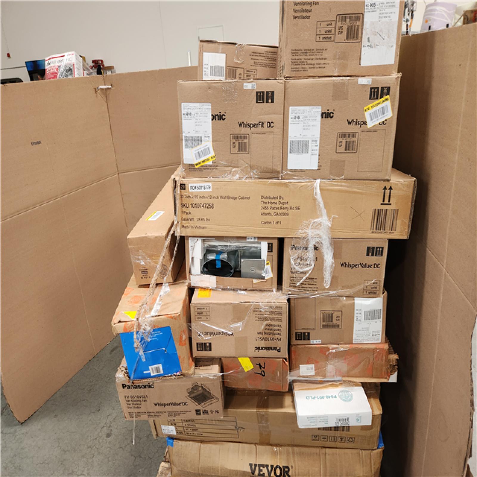 CALIFORNIA AS-IS HOME IMPROVEMENT PALLET