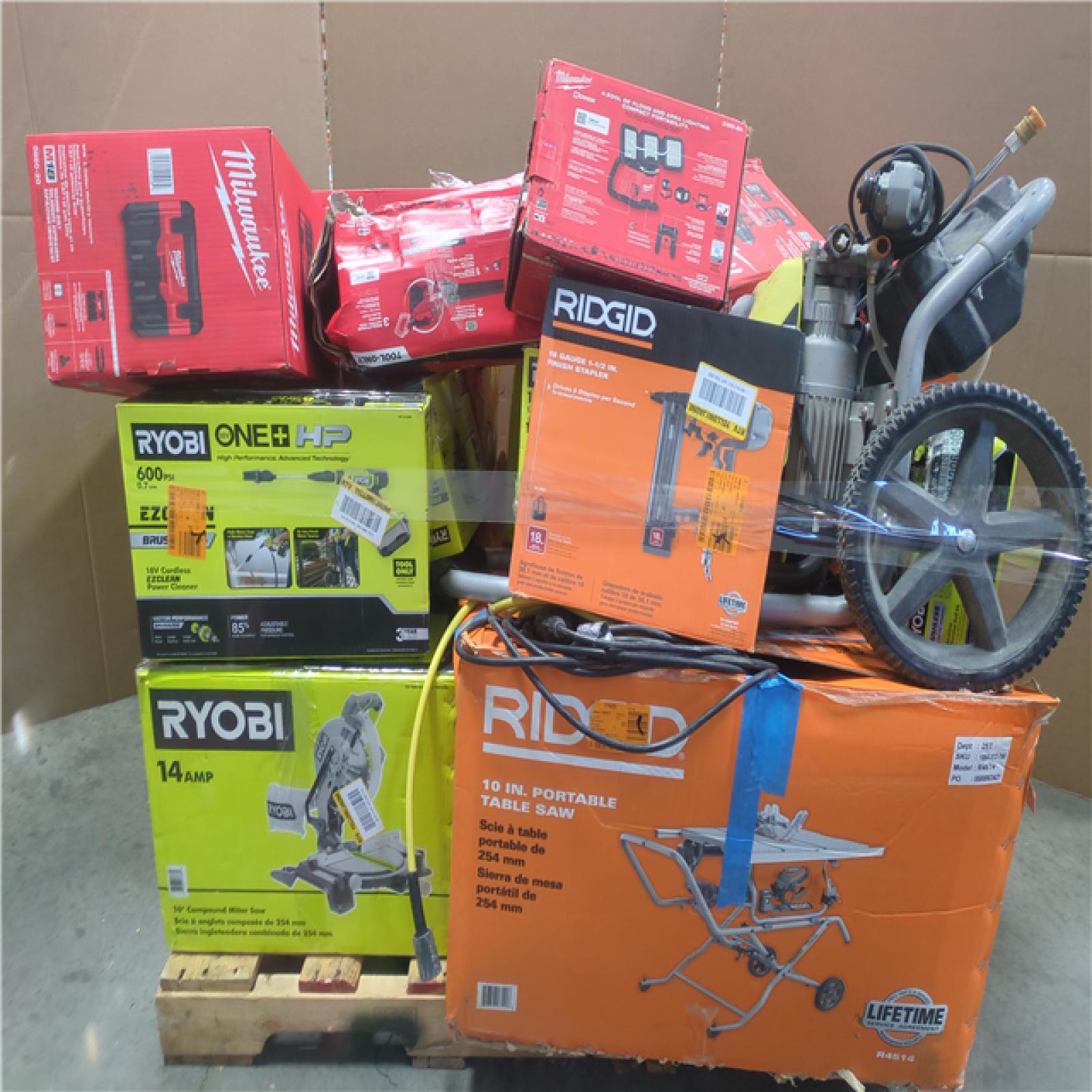 CALIFORNIA AS-IS TOOL PALLET