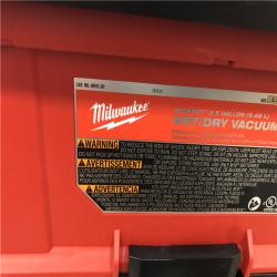 AS-IS Milwaukee  FUEL PACKOUT 18-Volt Lithium-Ion Cordless 2.5 Gal. Wet/Dry Vacuum (Vacuum-Only)