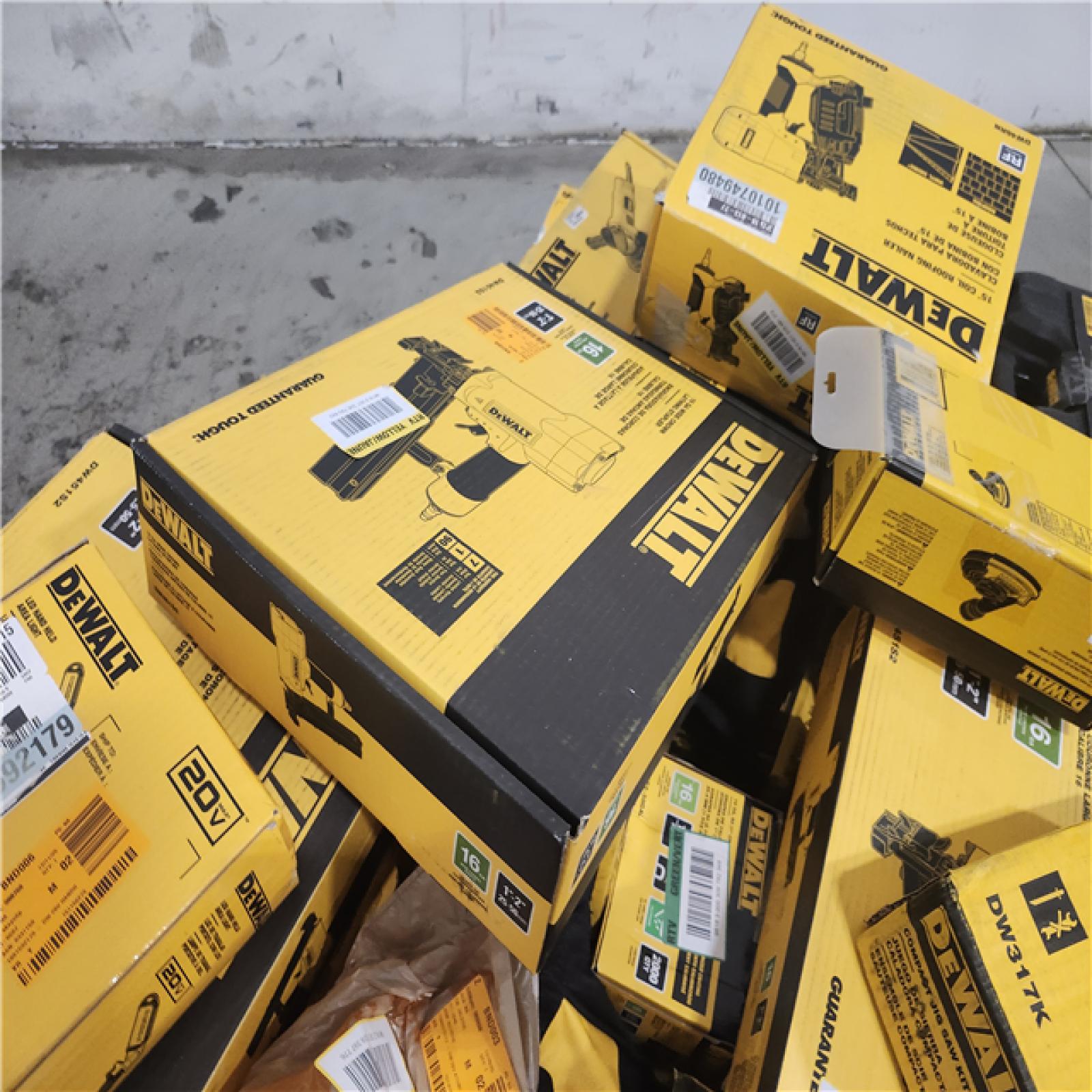Dallas Location - As-Is DEWALT Tool Pallet