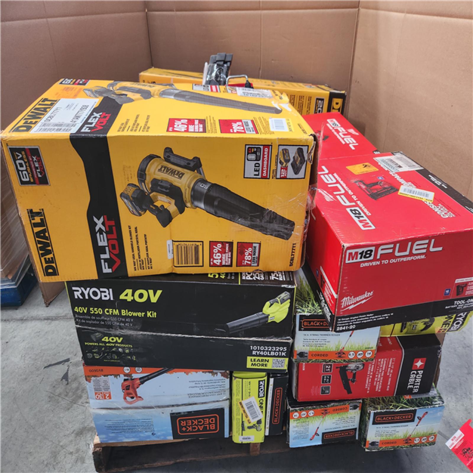CALIFORNIA AS-IS TOOL PALLET