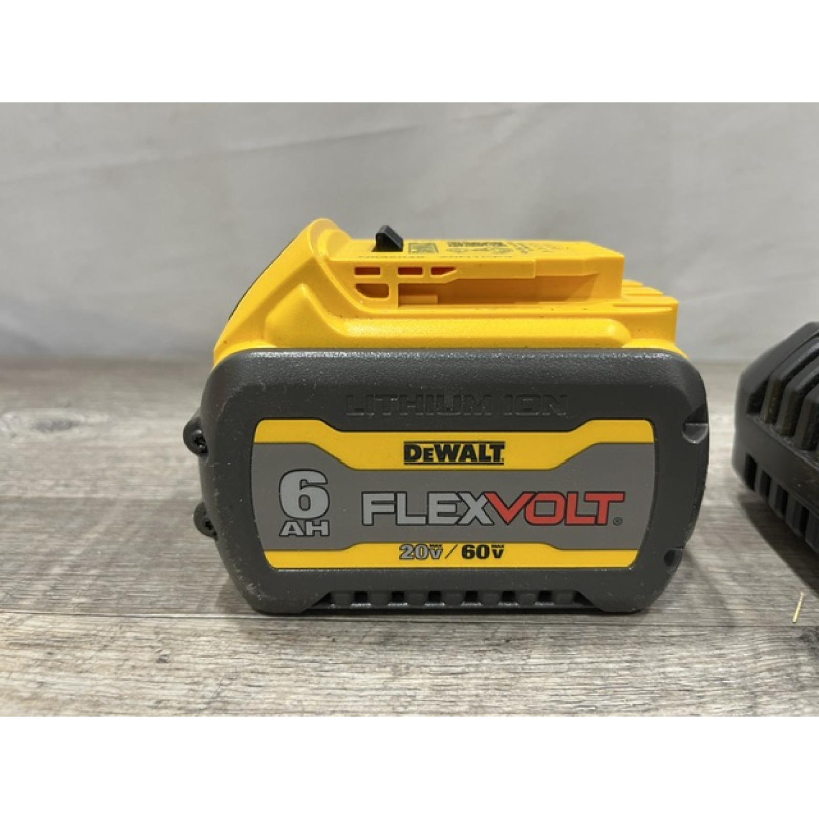 AS-IS DEWALT FLEXVOLT 20V/60V MAX Lithium-Ion 6.0Ah Battery Pack Kit