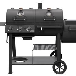 DALLAS LOCATION- NEW! Oklahoma Joe's Canyon 3-Burner Propane Gas and Charcoal Smoker and Grill
