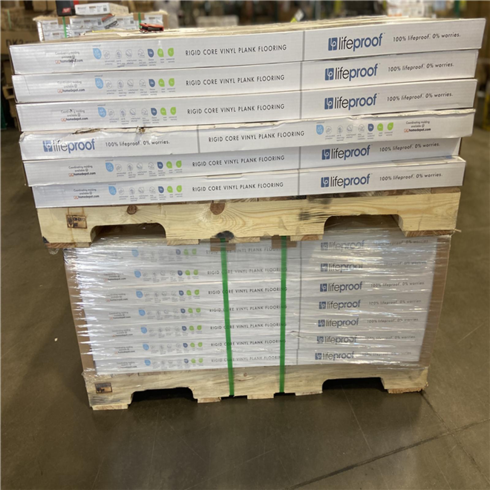 DALLAS LOCATION - Lifeproof Sterling Oak 6 MIL x 8.7 in. W x 48 in. L Click Lock Waterproof Luxury Vinyl Plank Flooring (20.1 sqft/case) PALLET - (52 UNITS)
