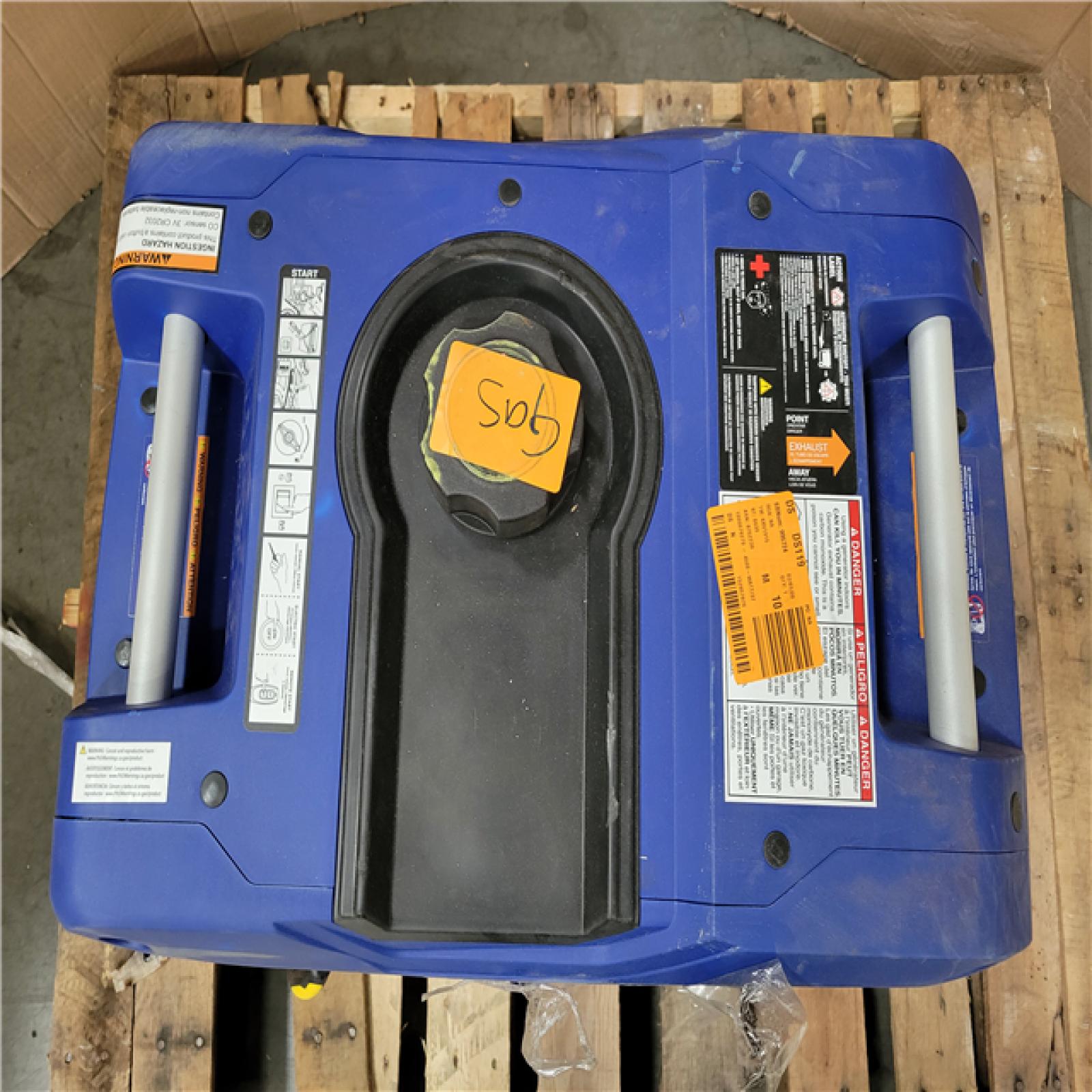 CALIFORNIA AS-IS WESTINGHOUSE PORTABLE GENERATOR