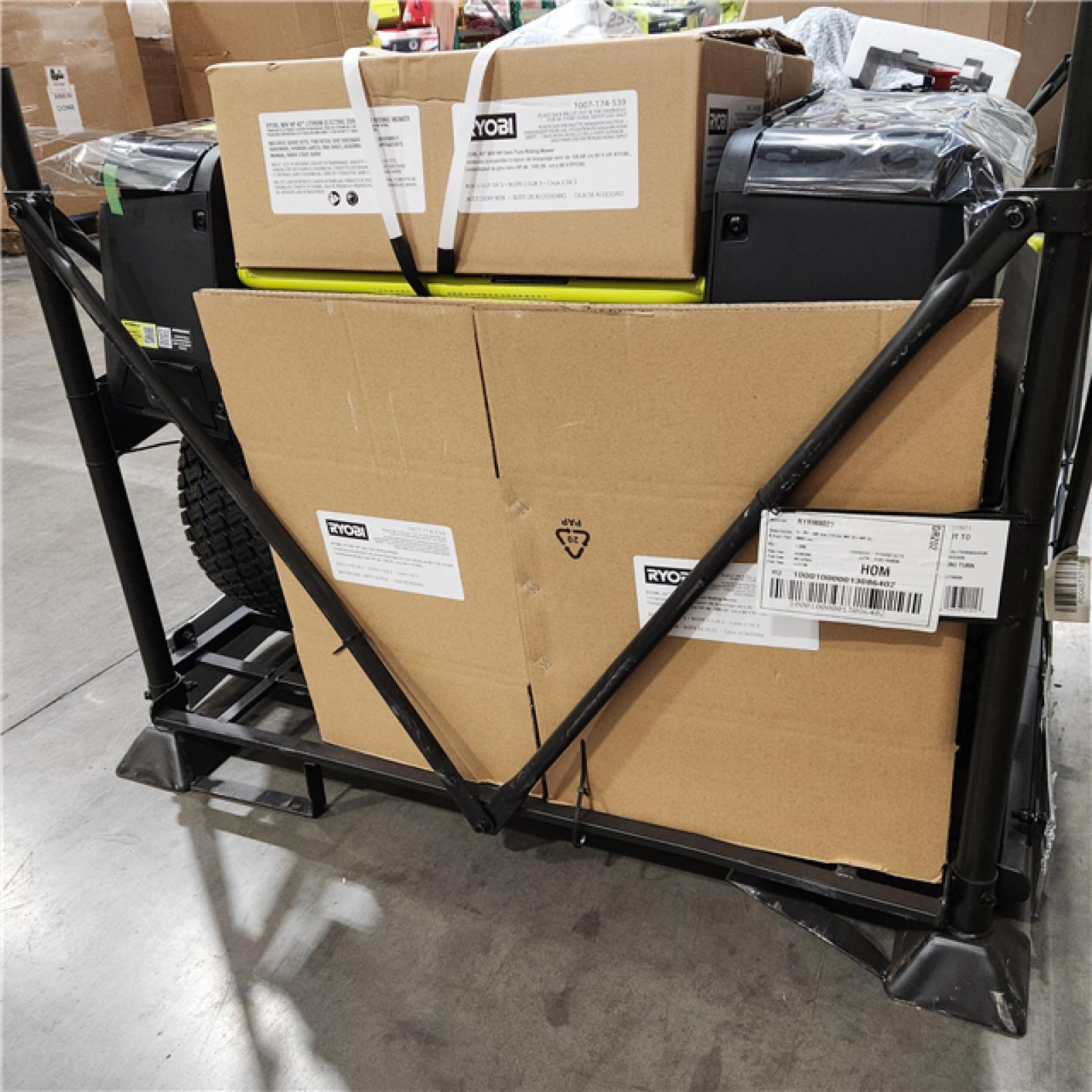 Dallas Location - NEW-  RYOBI 80V HP Brushless 42 in. Battery Electric Cordless Zero Turn Riding Mower (2) 80V Batteries (2) 40V Batteries and Charger