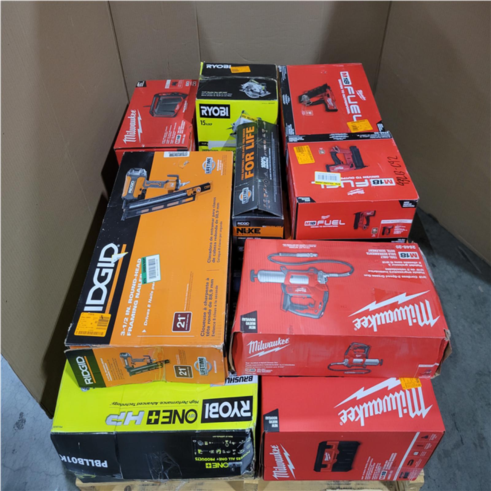 CALIFORNIA AS-IS TOOL PALLET