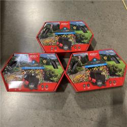 DALLAS LOCATION - NEW! HYDROTECH 5/8 In Diameter X 200 Ft Length Heavy Duty Expandable Garden Hose -(3 UNITS)