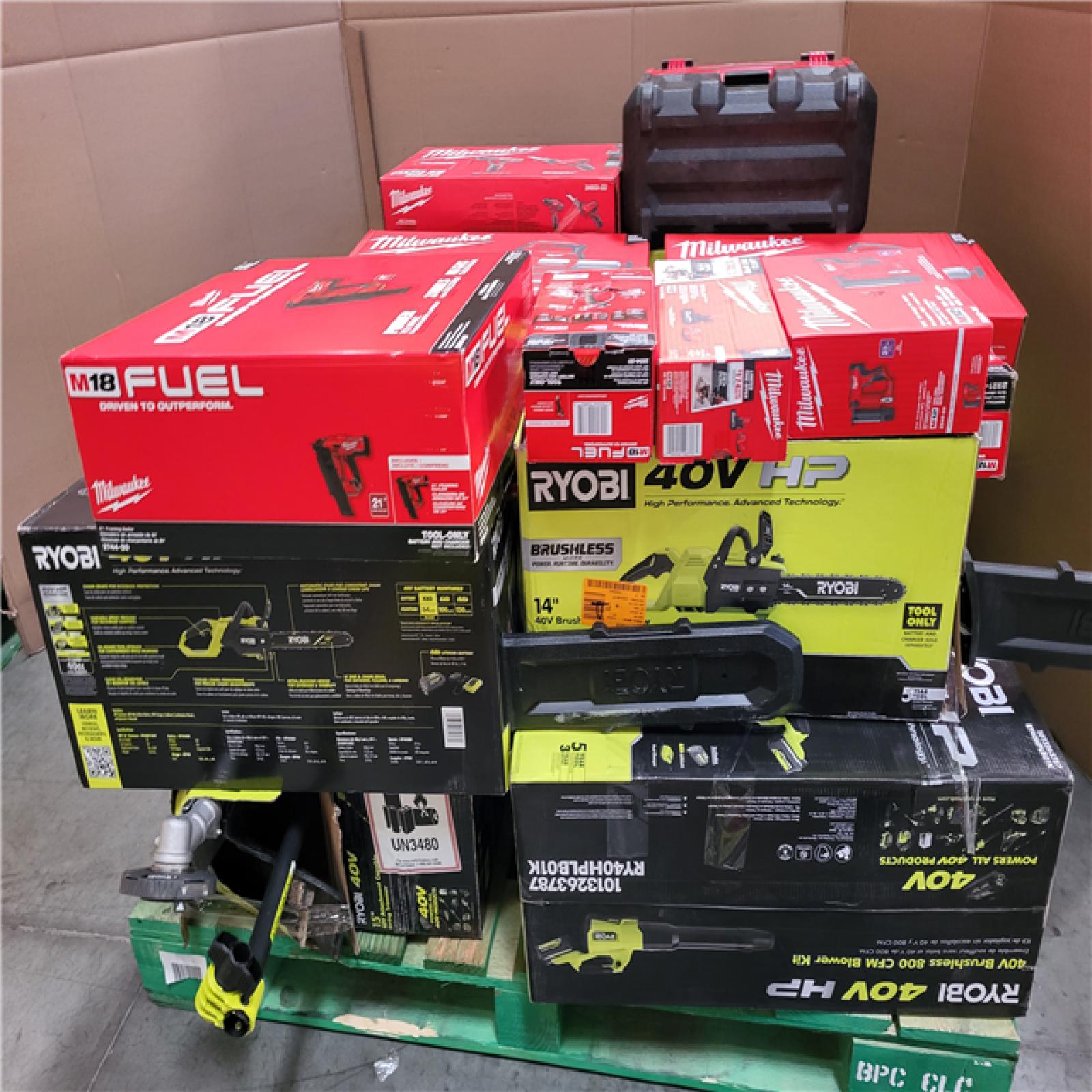 CALIFORNIA AS-IS TOOL PALLET