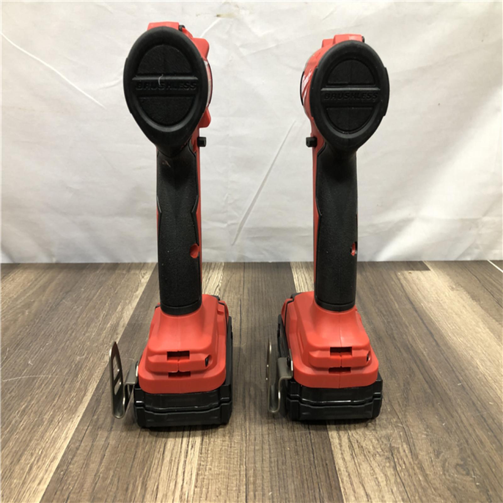 AS-IS Milwaukee 18V Lithium-Ion Brushless Cordless Compact Drill/Impact Combo Kit