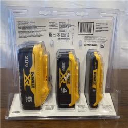 NEW! DEWALT 20V MAX Battery Lithium Ion 3 Pack - DCB346-3
