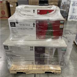 DALLAS LOCATION- AS-IS ASSORTED CHRISTMAS TREES PALLET