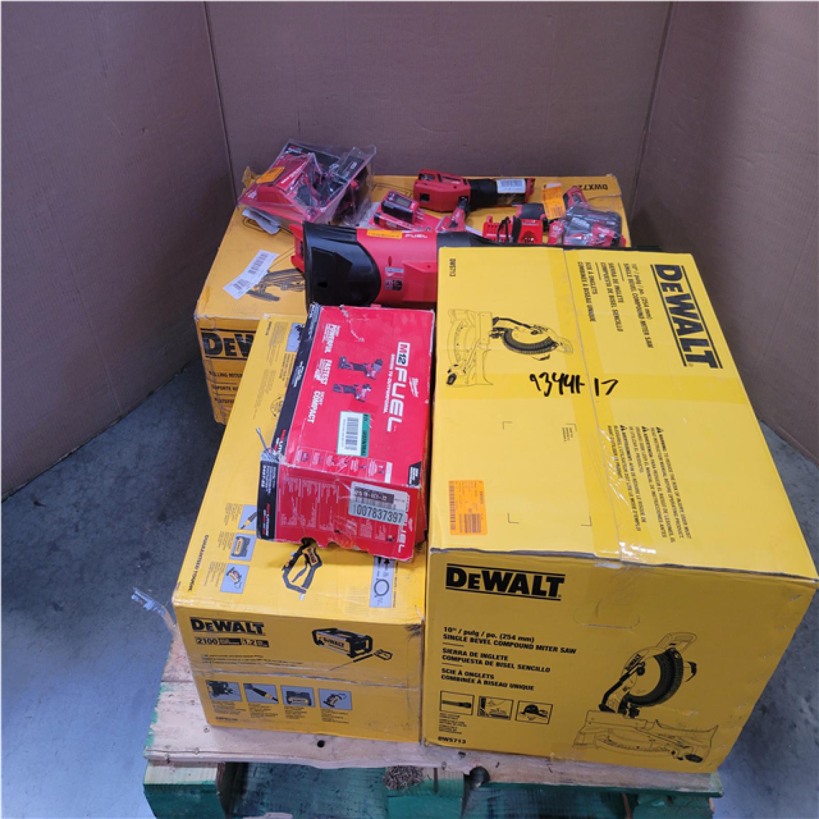 CALIFORNIA AS-IS TOOL PALLET