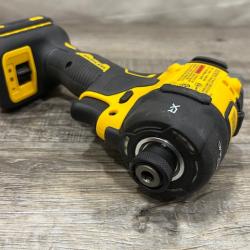 AS-IS DEWALT 20V XR Brushless Cordless 1/4 in. Quiet Hydraulic Impact Driver (Tool-Only)