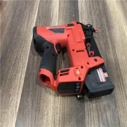 AS-IS Milwaukee  FUEL 12-Volt Lithium-Ion Brushless Cordless 18-Gauge 1-1/2 in. Compact Brad Nailer (Tool Only)