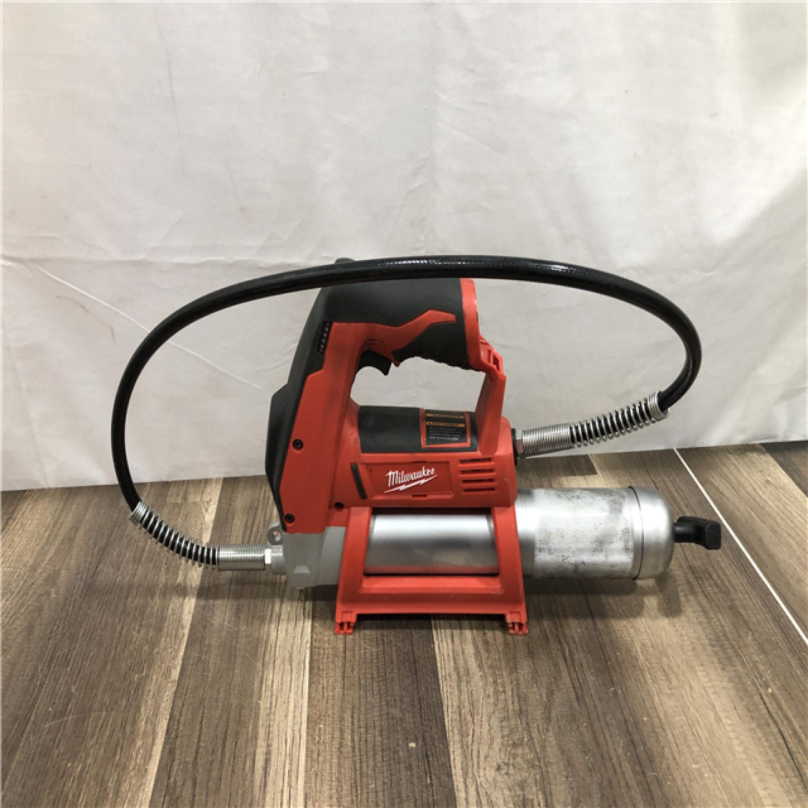 AS-IS Milwaukee M12 12V Lithium-Ion Cordless Grease Gun (Tool-Only)