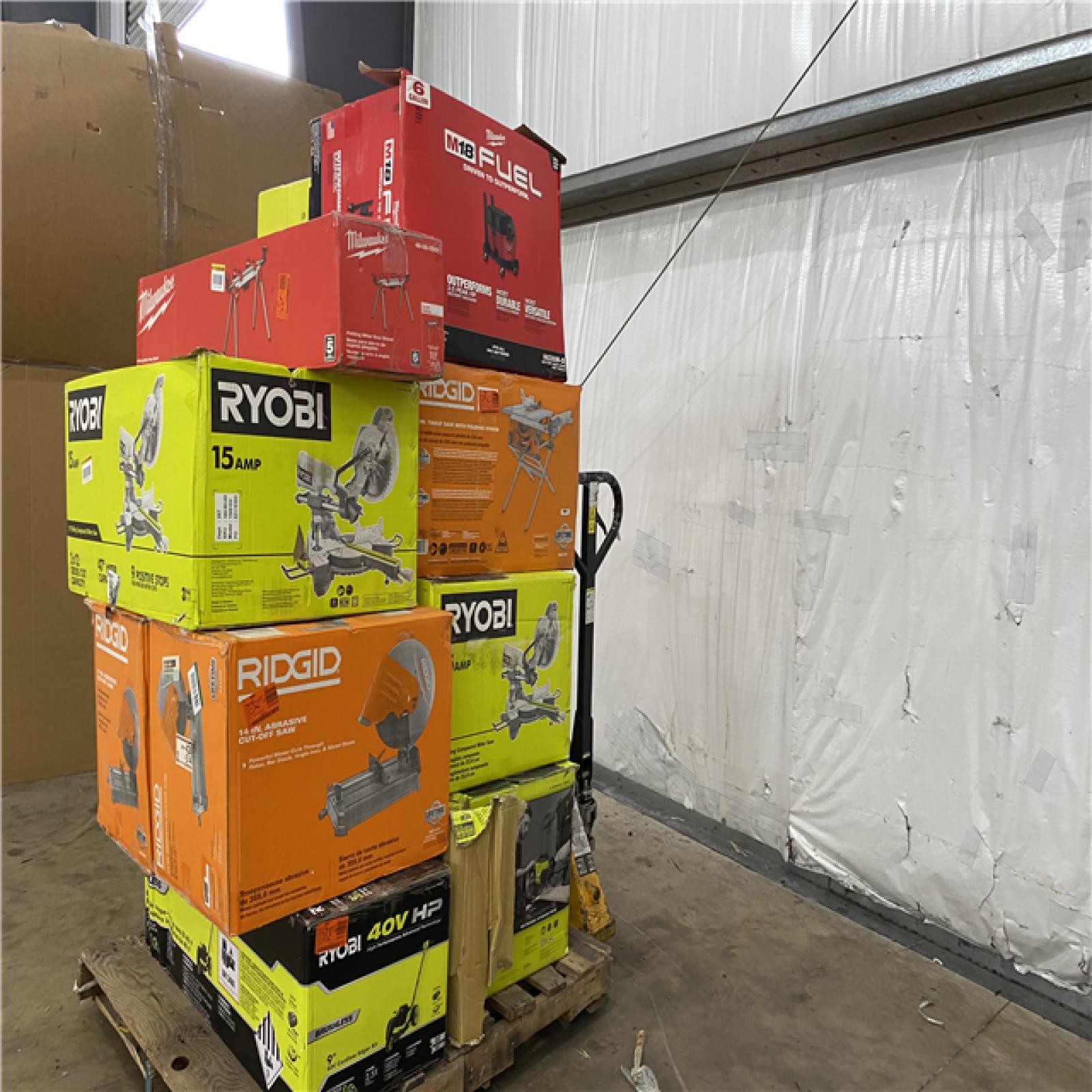 Houston Location - AS-IS Tool Pallet