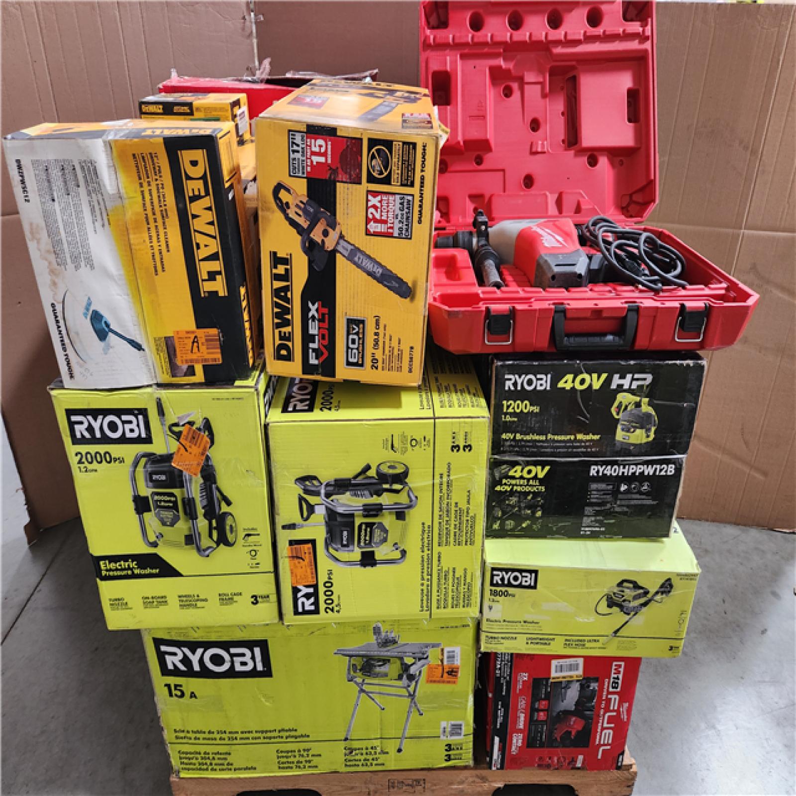 CALIFORNIA AS-IS TOOL PALLET