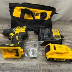 AS-IS DEWALT Atomic 20V Lithium-Ion Cordless Compact 1/2 in. Drill/Driver Kit