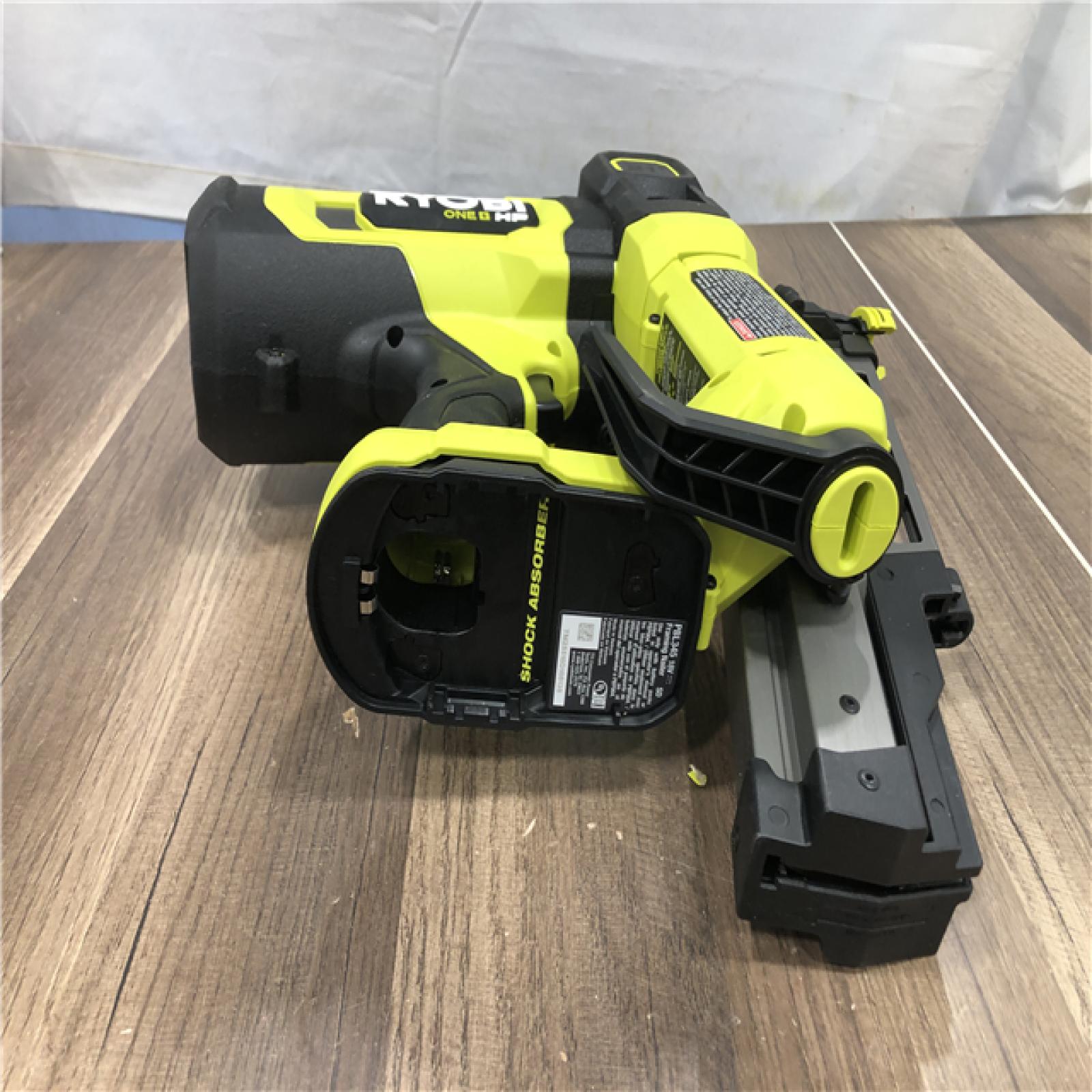 AS-IS RYOBI ONE+ HP 18V Brushless Cordless AirStrike 21° Framing Nailer (Tool Only)