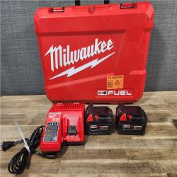 HOUSTON LOCATION - AS-IS MILWAUKEE FUEL 18V Lithium-Ion Brushless Cordless Hammer Drill and Impact Driver Combo Kit (2-Tool) with 2 Batteries