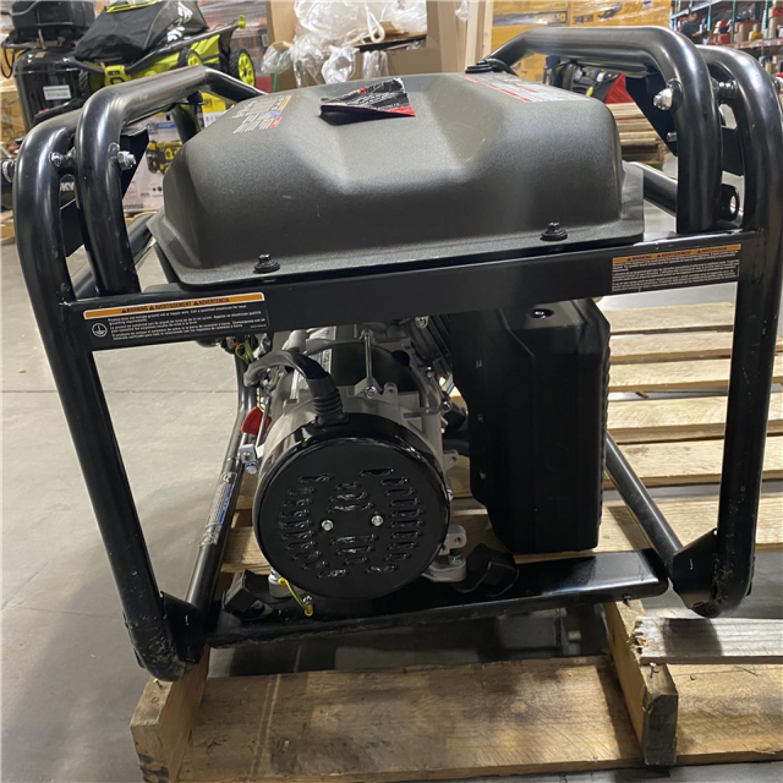 Dallas Location - As-Is RYOBI 8125-Watt Gasoline Powered Portable Generator