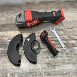 AS-IS Milwaukee FUEL 18-Volt Lithium-Ion Brushless Cordless 4-1/2 in./6 in. Braking Grinder with Paddle Switch (Tool-Only)