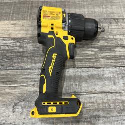 AS-IS DEWALT ATOMIC 20V Lithium-Ion Cordless 1/2 in. Hammer Drill Kit