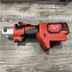 AS-IS Milwaukee 18V Lithium-Ion Cordless FORCE LOGIC 600 MCM Crimper with #8-600 MCM Cu Dies
