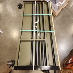 Phoenix Husky Limited Edition 52 in. x 24.5 in. D 10-Drawer Army Green Mobile Workbench with Solid Wood Top