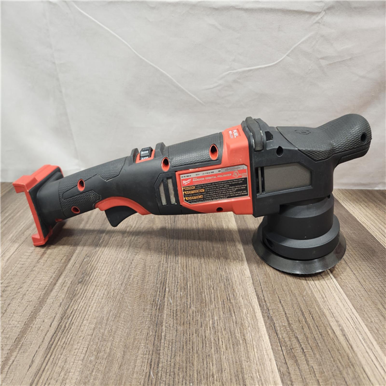 AS-IS- Milwaukee M18 FUEL18V Lithium-Ion Brushless Cordless 15MM DA Polisher (Tool-Only)