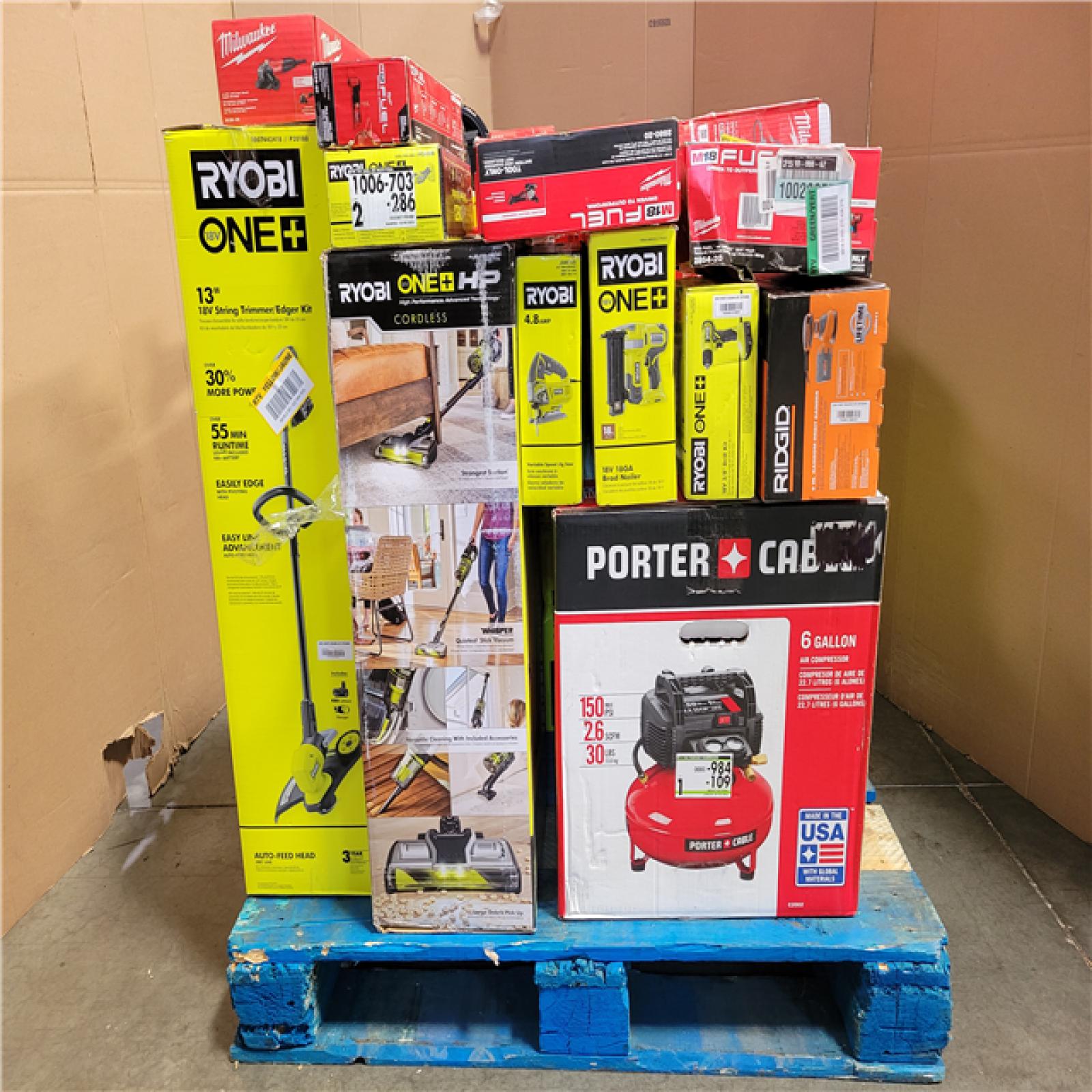 CALIFORNIA AS-IS TOOL PALLET