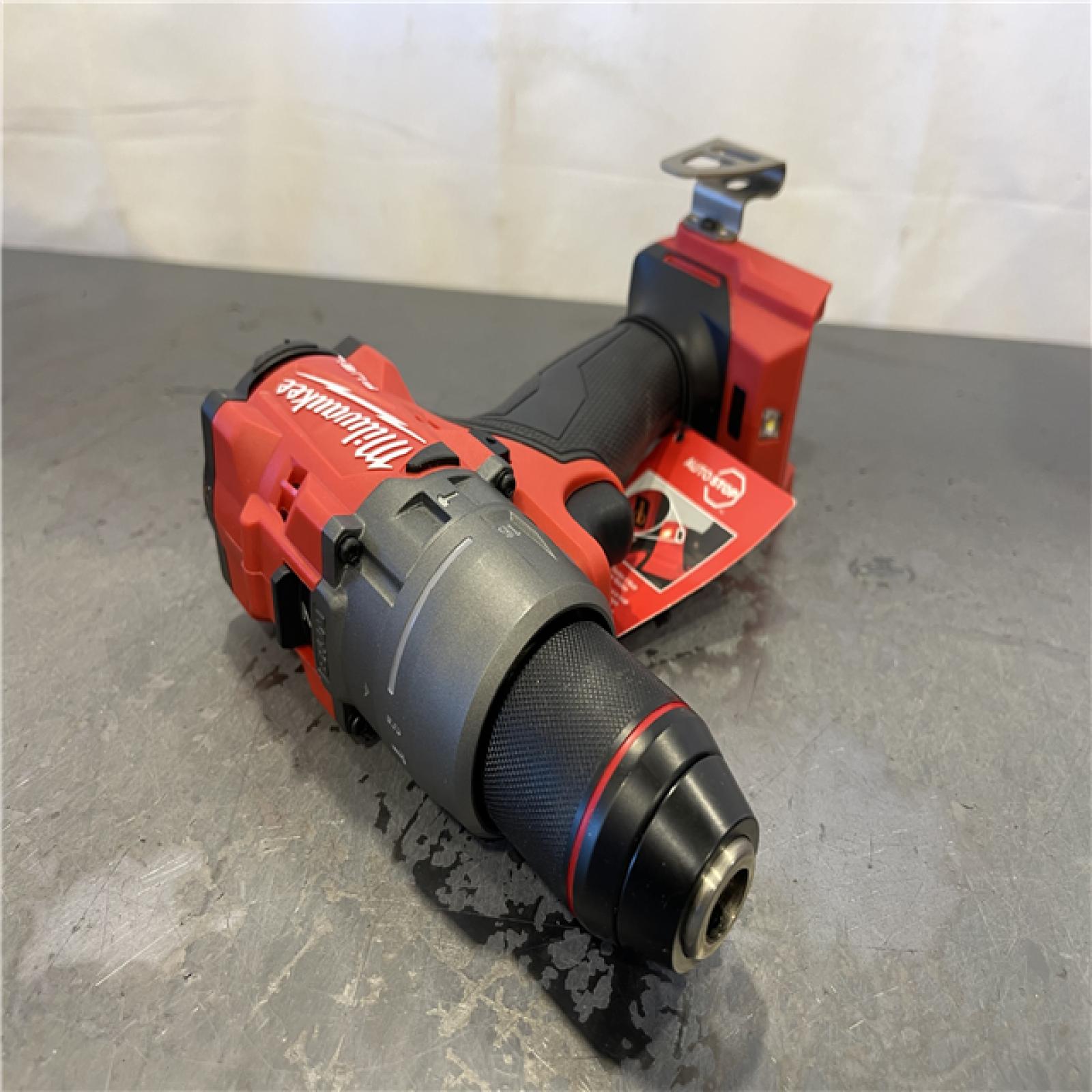 AS-IS - Milwaukee M18 FUEL 18V Lithium-Ion Brushless Cordless 1/2 in. Hammer Drill/Driver