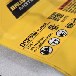 AS-IS DEWALT DCP580B 20V MAX Lithium Ion Planer (Tool-Only)