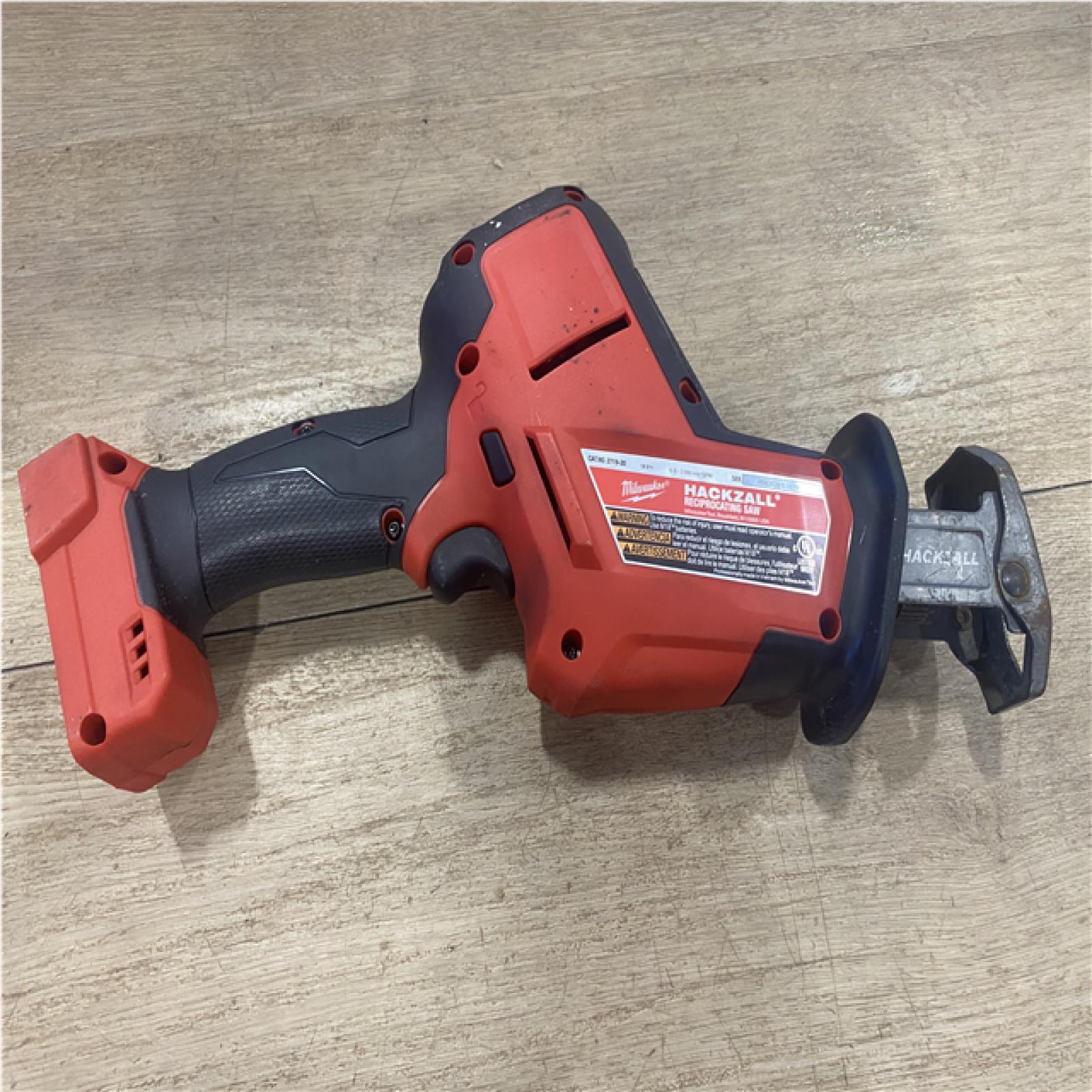 AS-IS Milwaukee FUEL 18V Lithium-Ion Brushless Cordless HACKZALL Reciprocating Saw (Tool-Only)