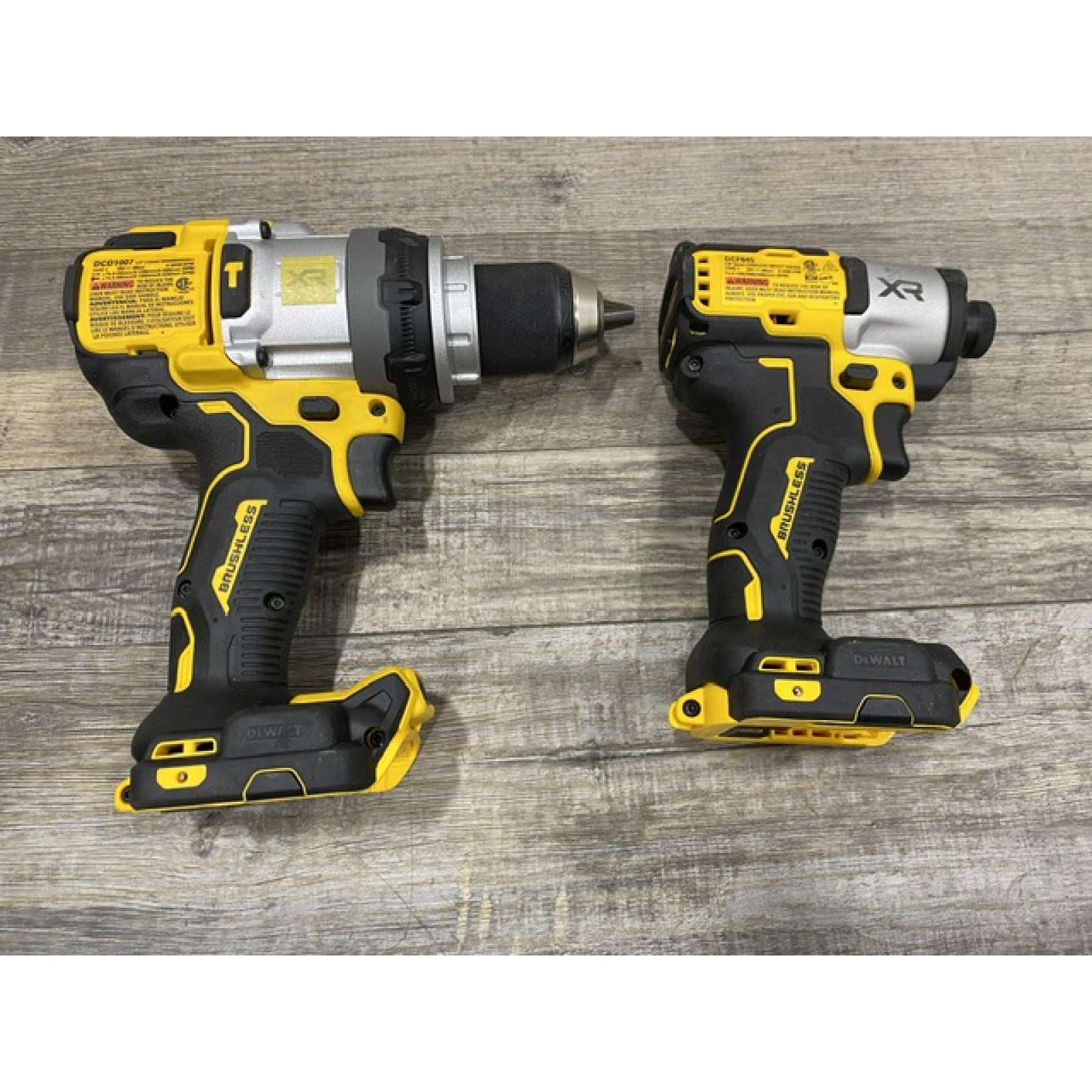 AS-IS DEWALT 20V MAX Lithium-Ion Cordless 2-Tool Combo Kit