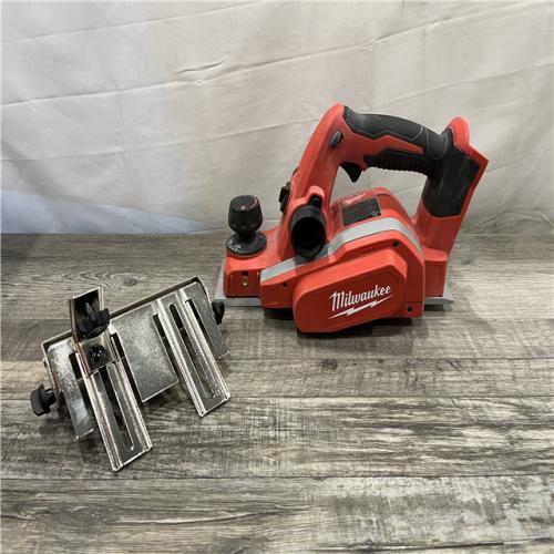 AS-IS Milwaukee 18V Lithium-Ion Cordless 3-1/4 in. Planer (Tool-Only)