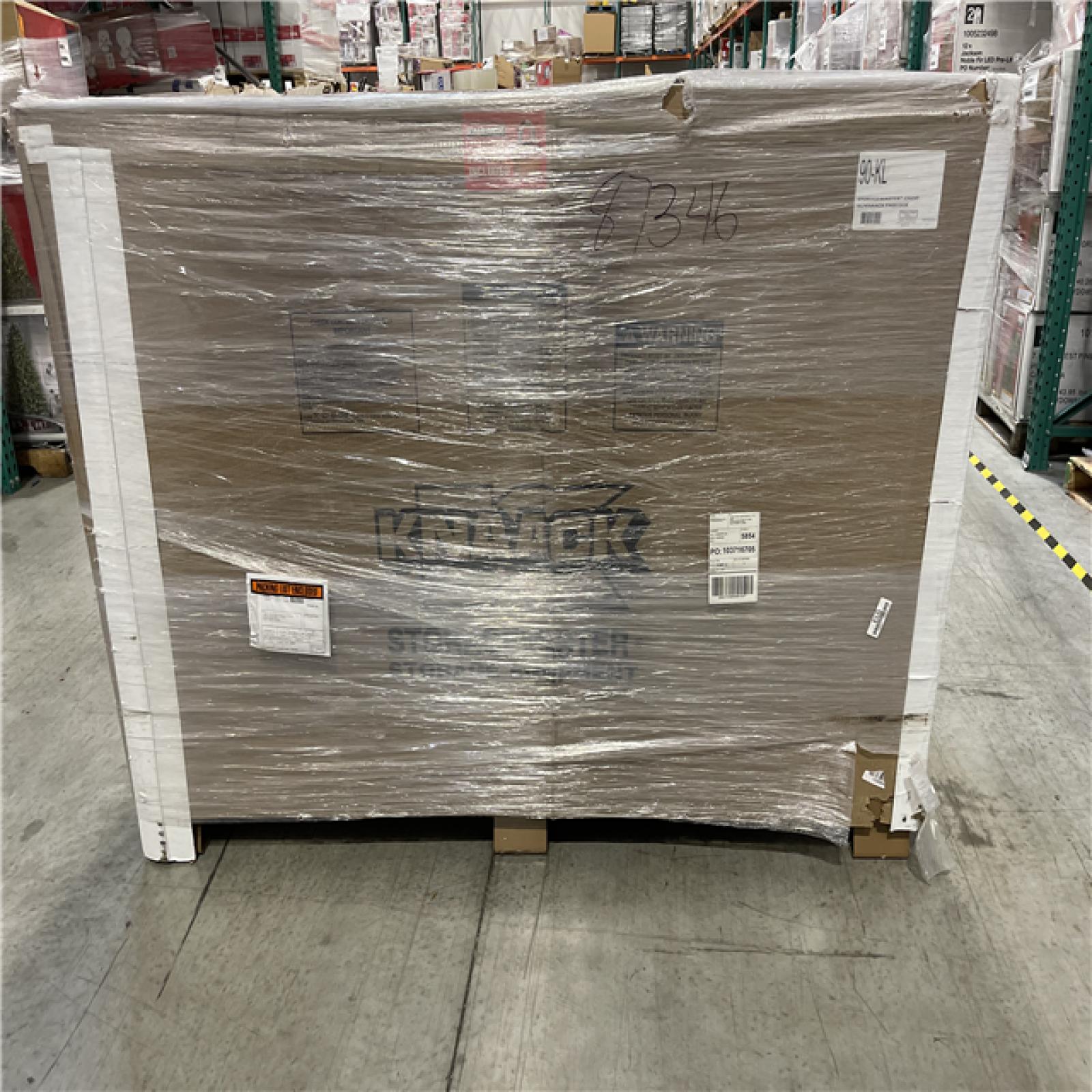 DALLAS LOCATION -Knaack 49 in. W x 30 in. L x 72 in. H, Steel Jobsite Storage Piano Box with Lock